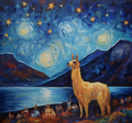 Hill Side Llama