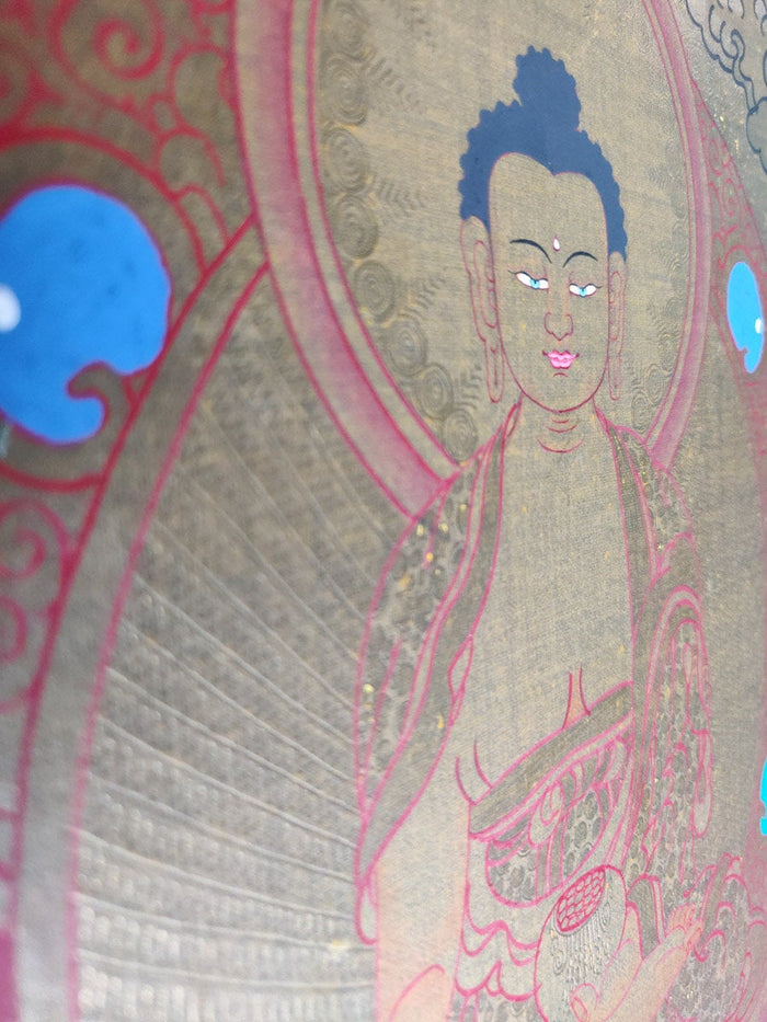 Historical Buddha Shakyamuni - Lucky Thanka