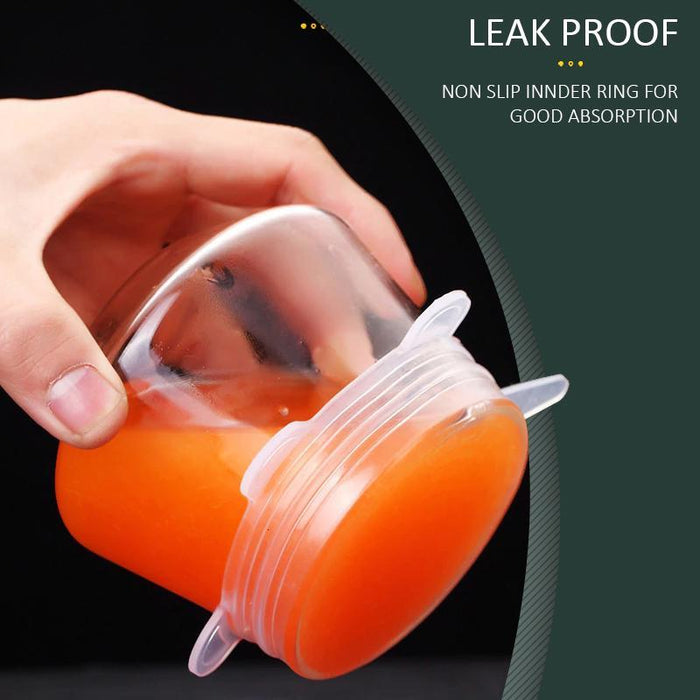 HiTea Reusable Silicone Stretch Lids