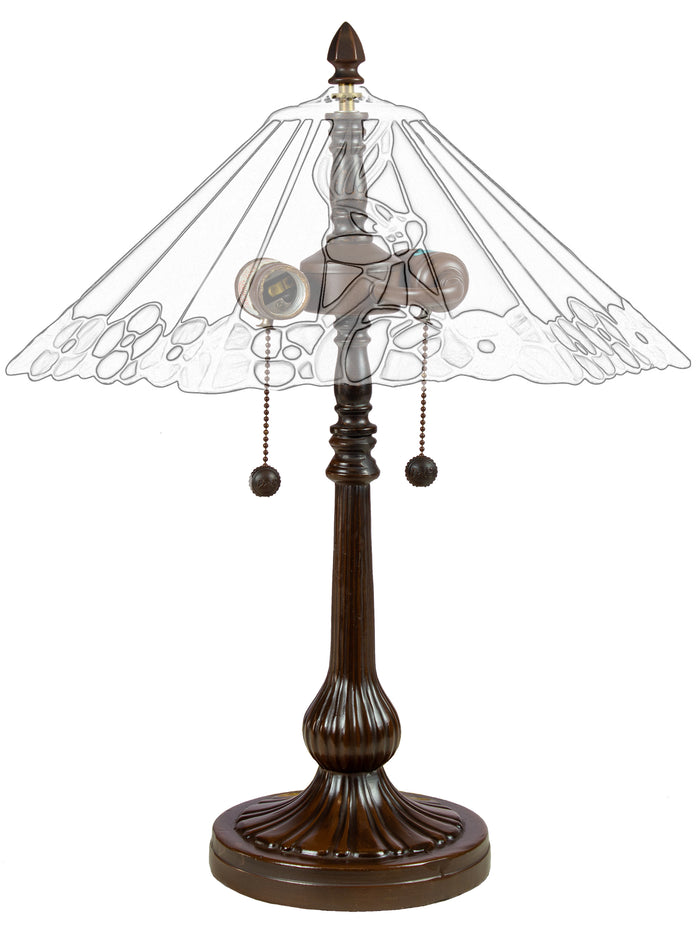 Honor 20" Tall Antique Bronze Finish Metal Base