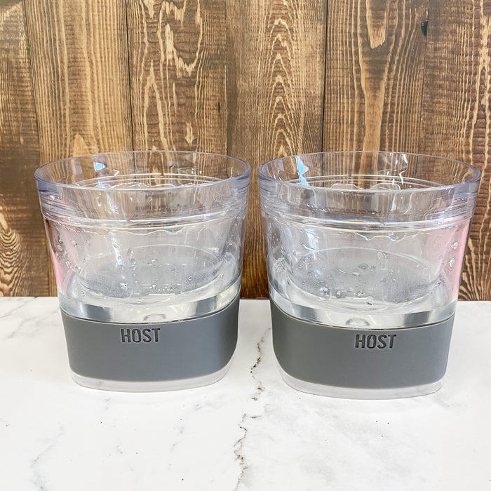 HOST Whiskey Freeze Cooling Cups Set in Grey - Lyla's: Clothing & Gifts - Online and Rockwall Texas Boutique