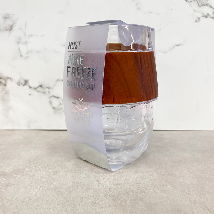 HOST Wine Freeze Cup: Wood - Lyla's: Clothing & Gifts - Online and Rockwall Texas Boutique