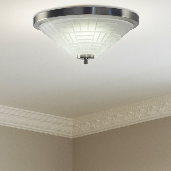 Houston Crystal Flush Mount
