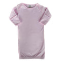 INFANTS PLAIN PINK LAYETTE GOWN (BL622-P) - Kidswholesale.co.uk