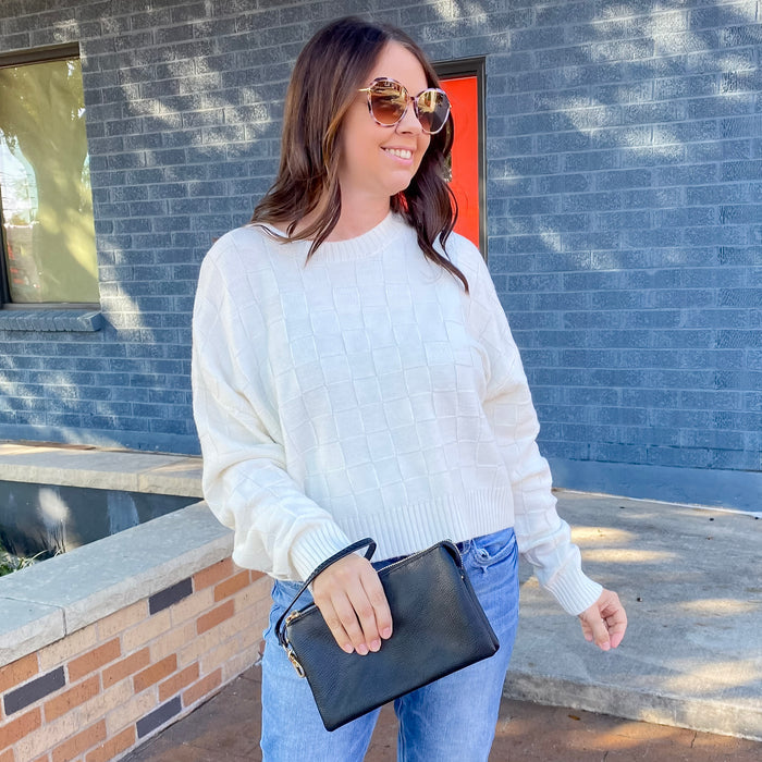 Jen & Co Riley Crossbody Handbag in Black - Lyla's: Clothing & Gifts - Online and Rockwall Texas Boutique