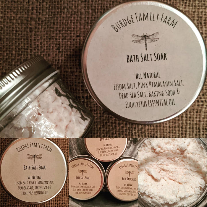 Jersey Girl Gardens 3 Oz Himalayan Bath Salt Soak
