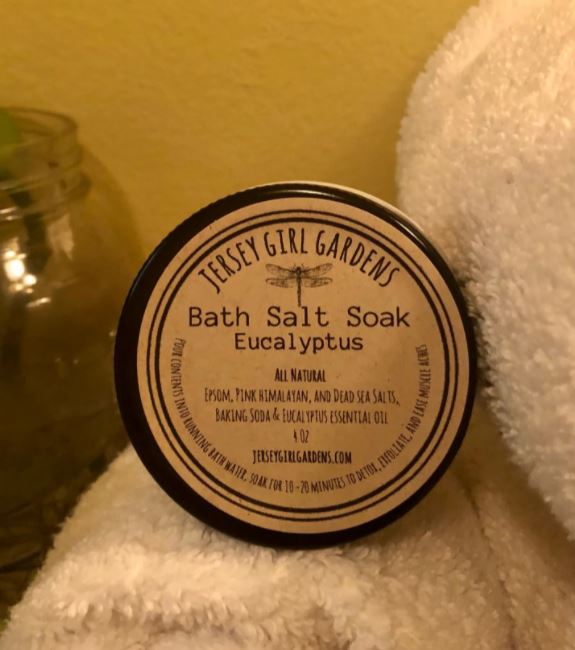 Jersey Girl Gardens 3 Oz Himalayan Bath Salt Soak