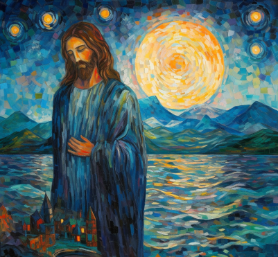 Jesus Watching Over