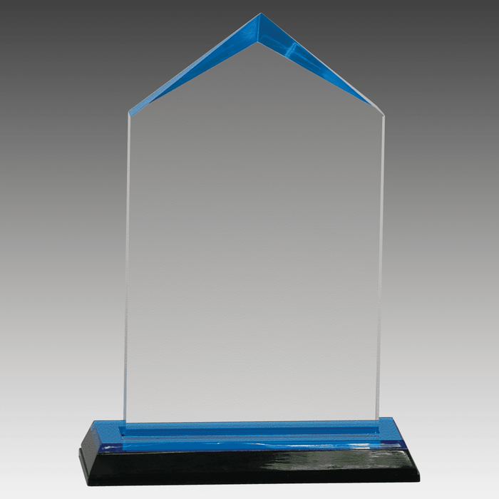 3.5" x 6.5" Blue Jewel Impress Acrylic