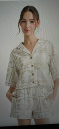 Jodifl-Taupe Short Set