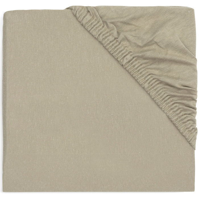 Jollein -  Fitted Sheet 60x120cm - Olive Green - Mabel & Fox