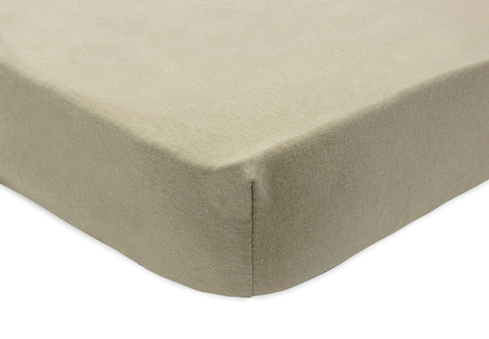 Jollein -  Fitted Sheet 60x120cm - Olive Green - Mabel & Fox