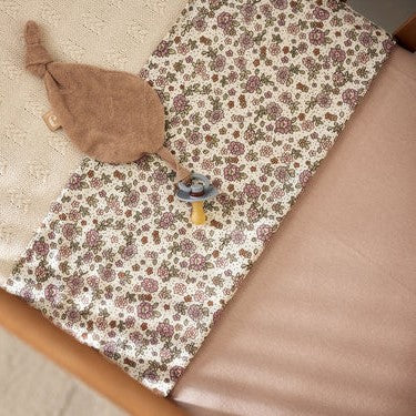 Jollein -  Fitted Sheet 60x120cm - Wild Rose - Mabel & Fox