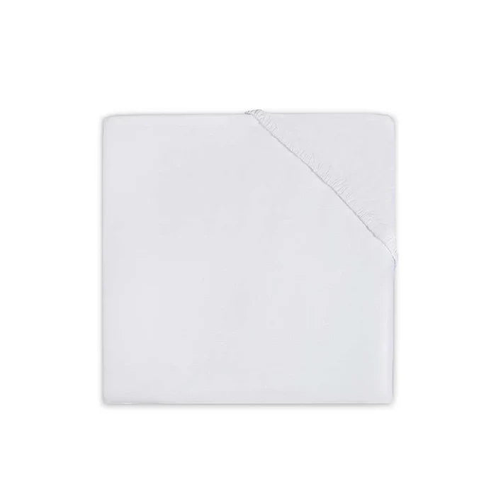 Jollein - Fitted Sheet 70x140cm - White - Mabel & Fox