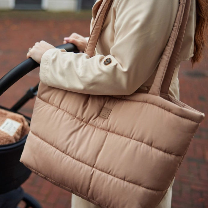 Jollein - Puffed Diaper Bag - Biscuit - Mabel & Fox