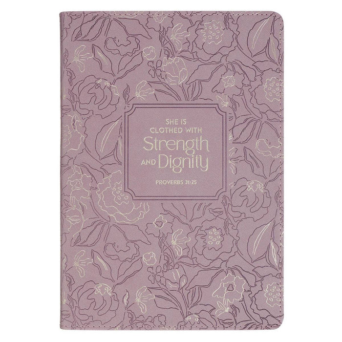 Journal Classic She Is Clothed With Strength And Prov 31:25