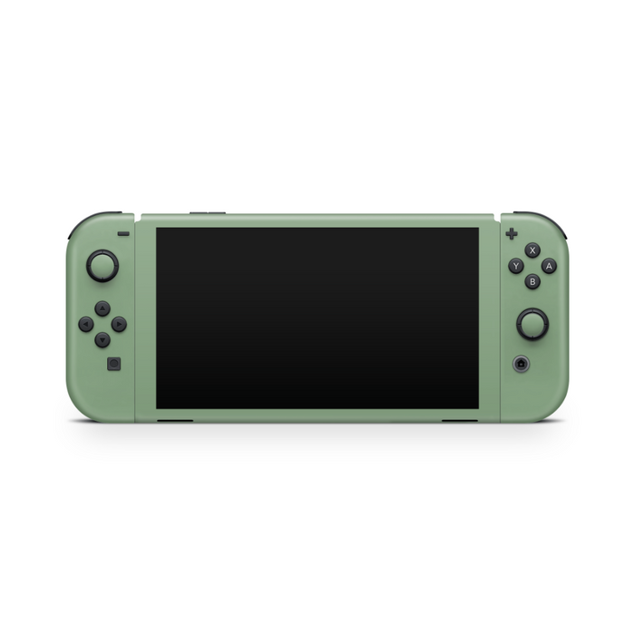 Juniper Green Nintendo Switch OLED Decal Skin