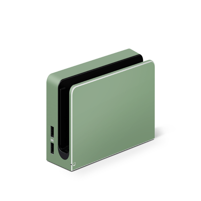 Juniper Green Nintendo Switch OLED Decal Skin