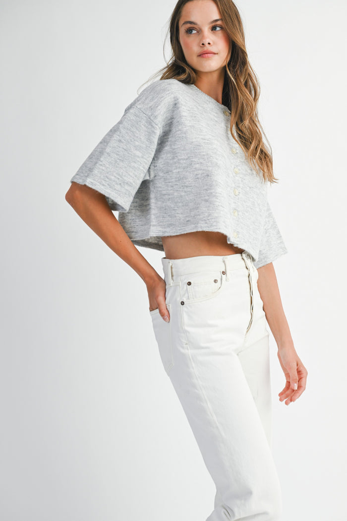 Knit Cardigan Top