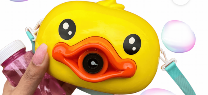 K&S Little Funny Duck Bubble Machine