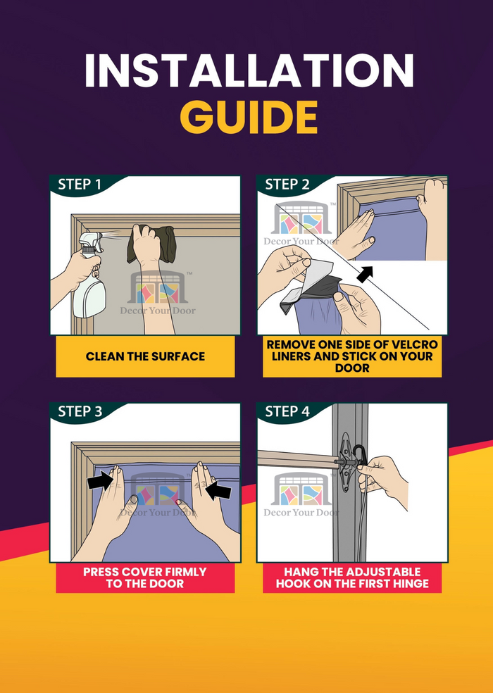 Lanterns Glowing At Moonlight In The Spooky Night Garage Door Cover Banner Backdrop