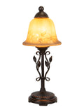 Leaf Vine Hand Painted Mini Lamp