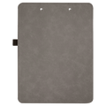 9" x 12.5" Gray Leatherette Clipboard