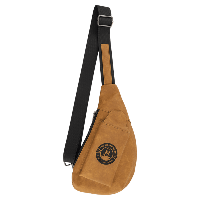 Leatherette Crescent Bag - WLT20