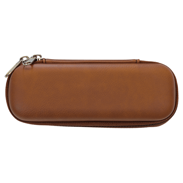 7" x 2.5" x 1.75" Rawhide Leatherette Smoke Case