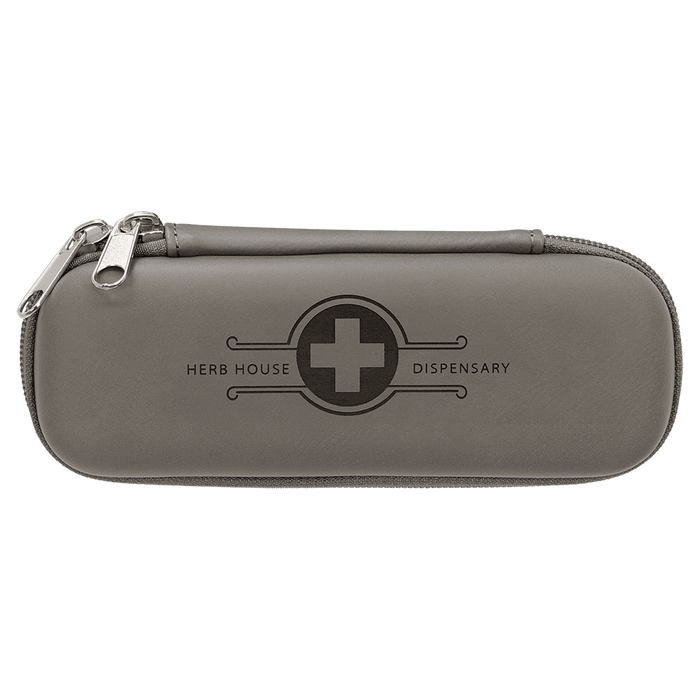 7" x 2.5" x 1.75" Gray Smoke Case