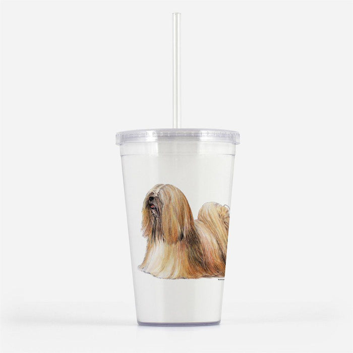 Lhasa Apso Beverage Tumbler