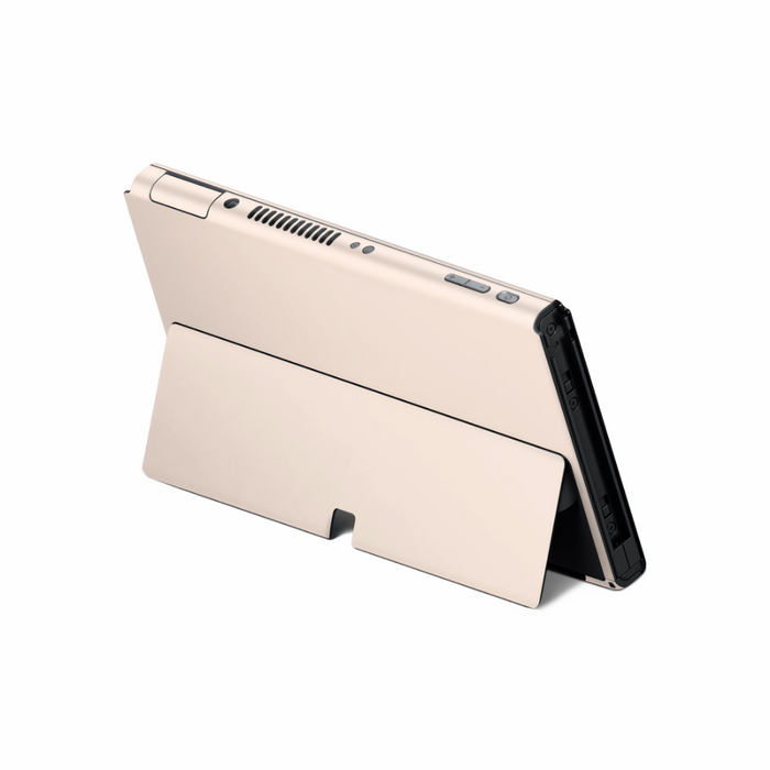 Light Creme Nintendo Switch OLED Decal Skin