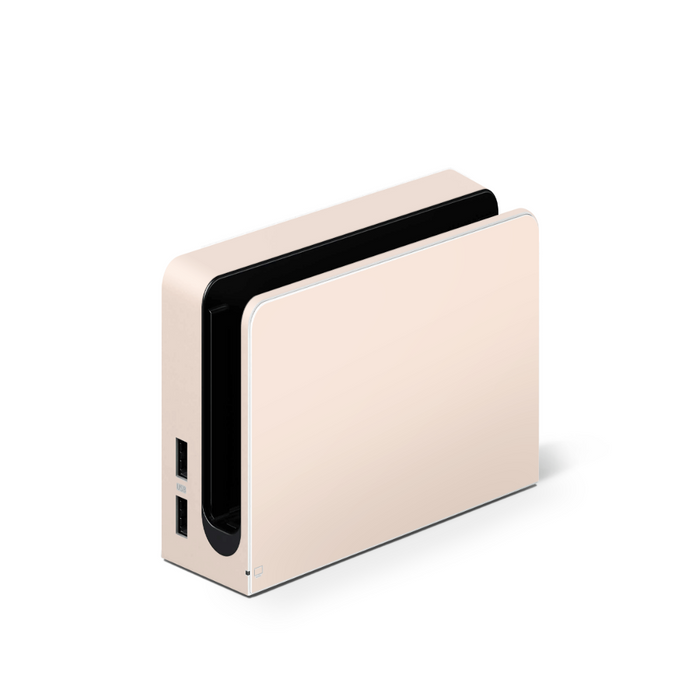 Light Creme Nintendo Switch OLED Decal Skin