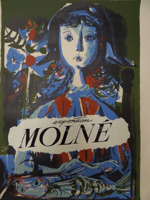 Lluís Vidal Molné (1907-1970) Galerie Bradtke Poster 1968