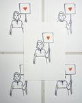 Love - mixed media