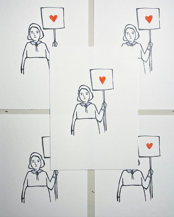 Love - mixed media