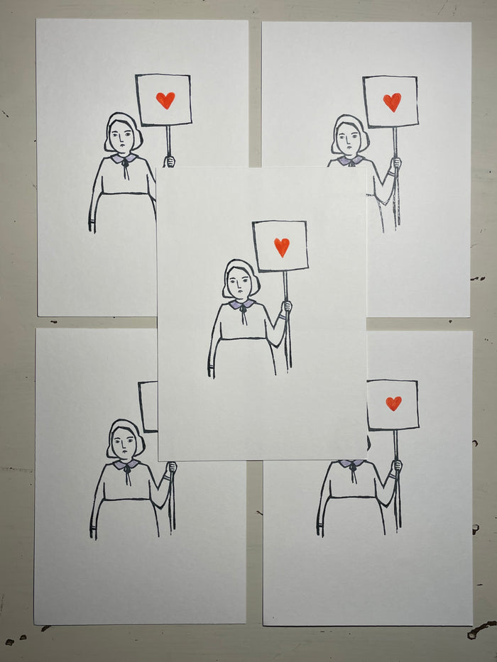 Love - mixed media