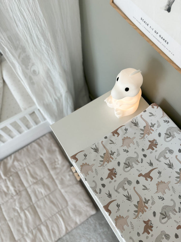 Mabel & Fox - Wedge Baby Changing Mat - Dinosaurs - Mabel & Fox