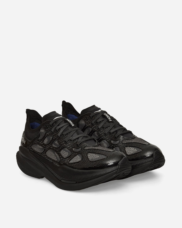 Hoka One One U Mach X Caged Black/Midnight Blue Sneakers Low 1168932-BMD