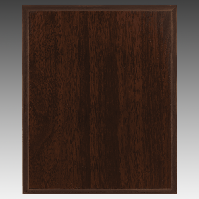 Mahogany Finish Plaque - PVD02