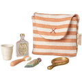 Maileg Toothbrush Set, Mouse size, Coral