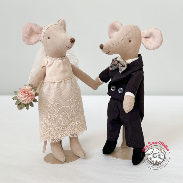 Maileg Wedding Mice Couple in Box