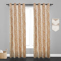 Manila  Teaxure Design Jaquard Fabric Curtain -Beige