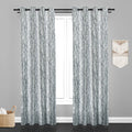Manila  Teaxure Design Jaquard Fabric Curtain -Grey