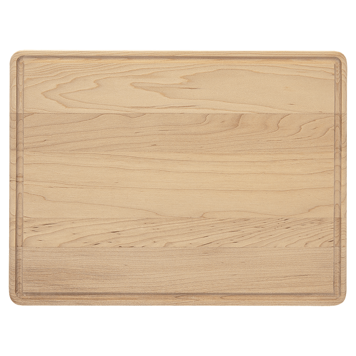 11.5" x 8.75" Maple Cutting Board with Drip Ring