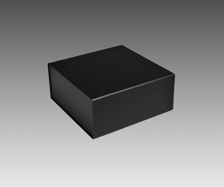 Black / 3.625" x 3.5"