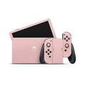 Mauve Pink Nintendo Switch OLED Decal Skin