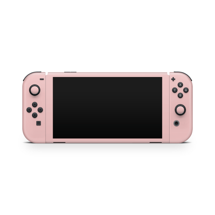 Mauve Pink Nintendo Switch OLED Decal Skin