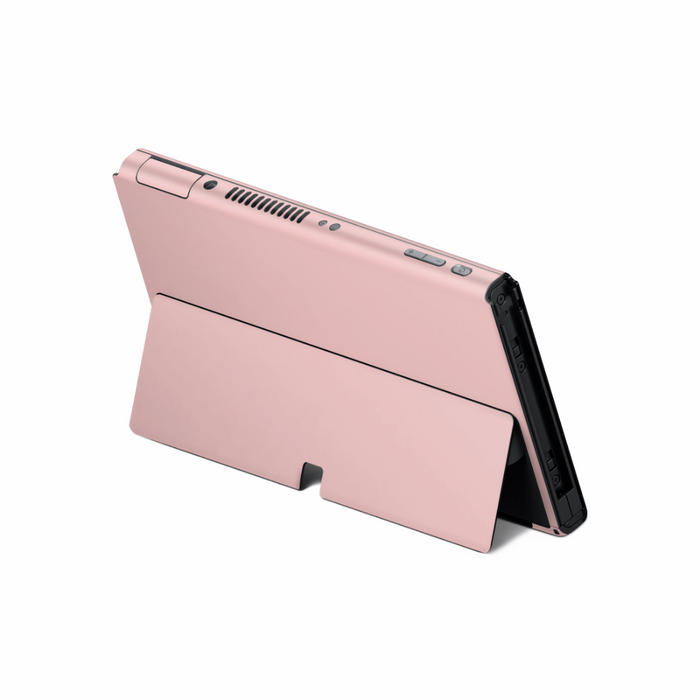 Mauve Pink Nintendo Switch OLED Decal Skin