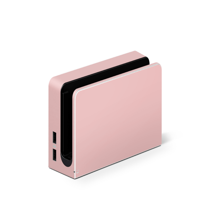 Mauve Pink Nintendo Switch OLED Decal Skin